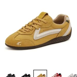 Speedster Men's Mustard Sneakers